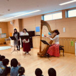保育園に演奏へ♪歌.フルート.ハープ