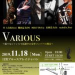 16時チケット発売  8/11 ブルースアレイ  JAPAN